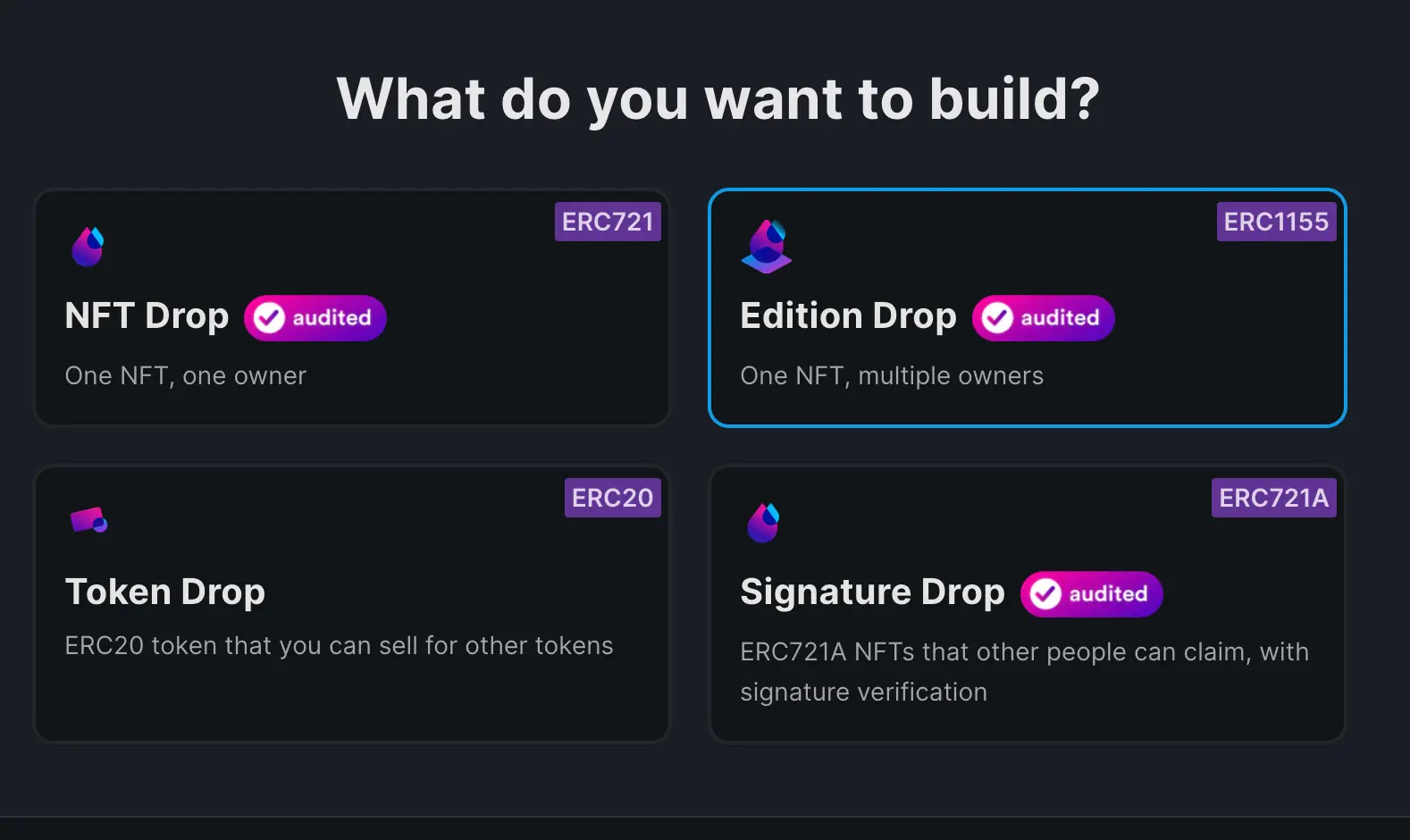 Create an NFT on Thirdweb and forward proceeds to a Juicebox project