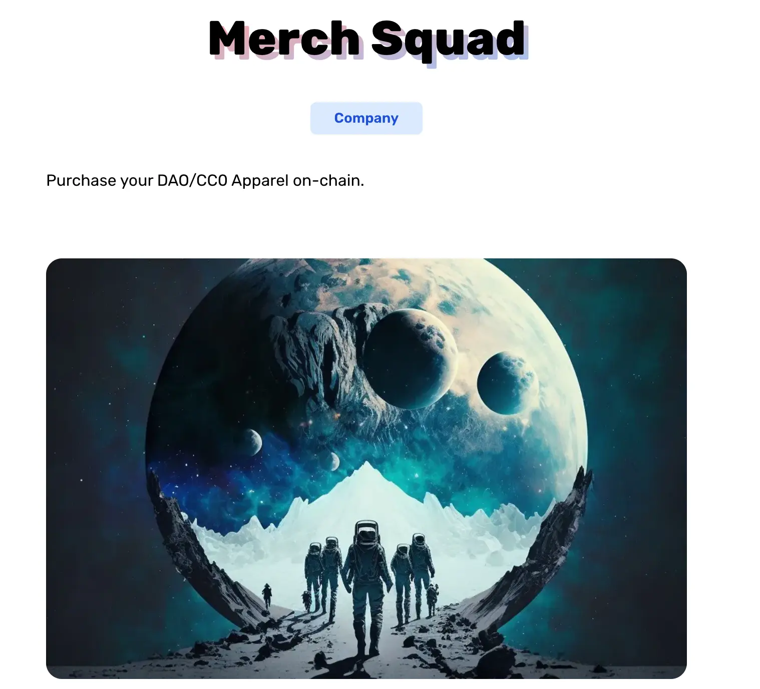 merch squad by STVG