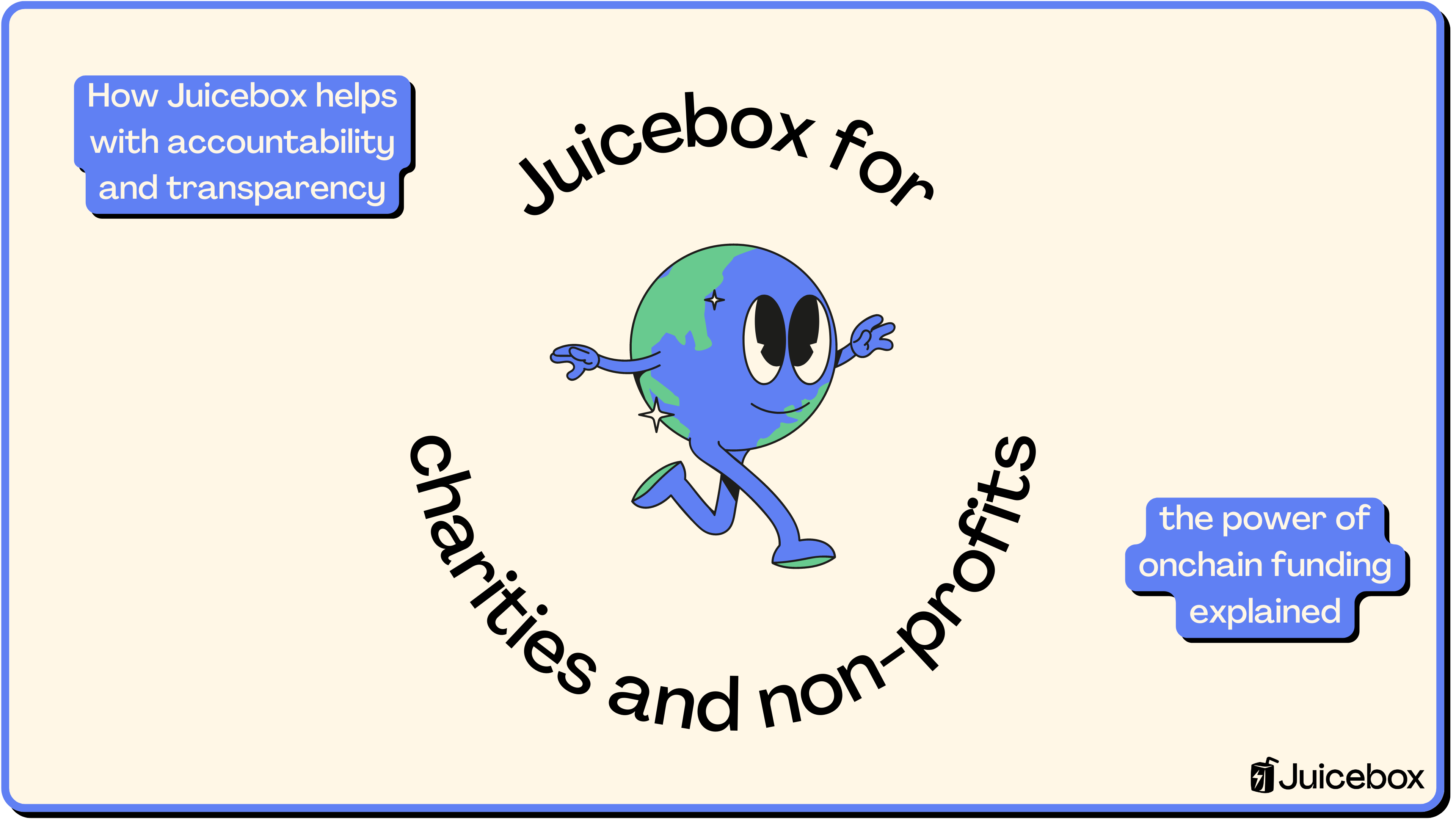 Cover image: juicebox for charities and non-profits