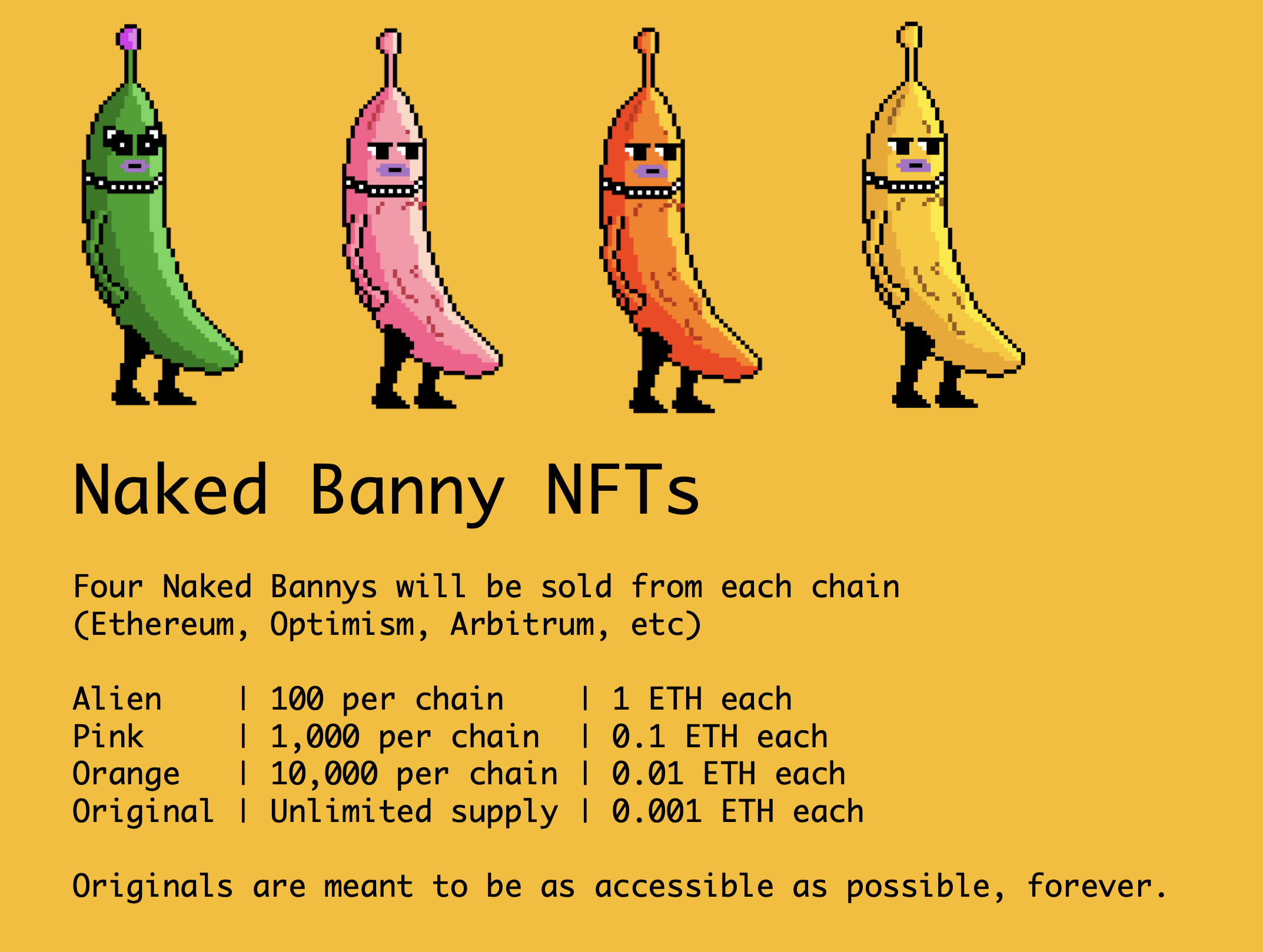 rarities of naked Bannies